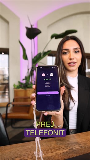 A e ke ditë që mundesh me pagu tek partnerët tanë vetëm duke skanu QR Code? Pa cash e kartelë. 🤑 #trend #fyp #viral