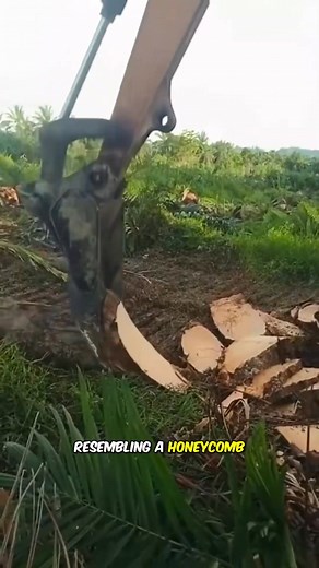 1.6K views | Let's enjoy the super stress-relieving process of pruning oil palm trees #amazing #trending #palmtree #tree | Facts with ai | Facebook