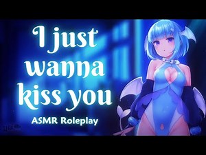 Flirty Demon Girl Confesses | ASMR Roleplay [F4A] [Teasing] [Playful] [Kisses]
