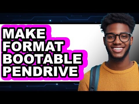 How to Make a Format Bootable Pendrive (Easy Method)