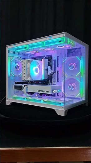 AMD Ryzen R7-5700X😱 with RTX5060😎 #pcbuild ASMR #shorts #gamingpc