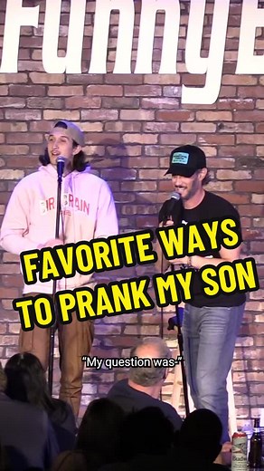 My son, @Jacob Wolf, did not enjoy this at all… #joshwolf #joshwolfcomedy #standup #comedy #standupcomedy #fatherhood #family #jacobwolf #fatherson