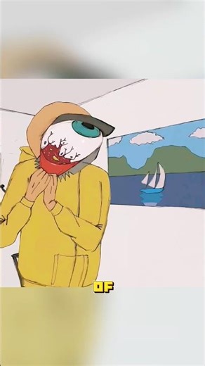 The Eye That Grew Teeth🦷 #shorts #animation #moviereview