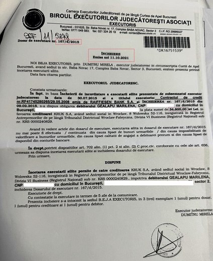 Executorul Refuza Incetarea Executarii Silite? Vedeti Cum Si In Ce Conditii Il Puteti Obliga Sa Inceteze Executarea Silita(cu exemple)