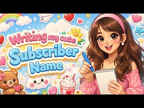 writing my cute subscribers name🥰 #live #livestream #shortsfeed #writingname