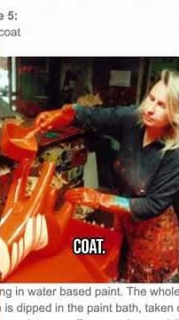 The Process Of Creating A Decorative Wooden Horse