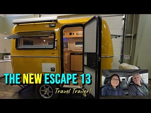 New Escape 13 Travel Trailer Tour