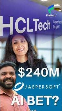HCLTech $240M Jaspersoft Deal | Big AI & Analytics Move (2025)