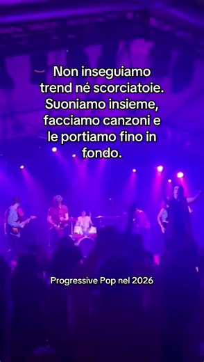 Possiamo definirci Progressive Pop? L’importante alla fine è suonare insieme. #indieitalia #artistaemergente