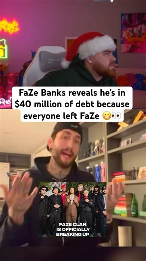 Los reacts to FaZe Banks $40 MILLION Debt From FAZE 😬 #lospollostv #faze #money