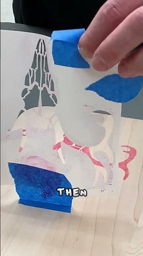 Testing Mylar Stencils for Woodburning!