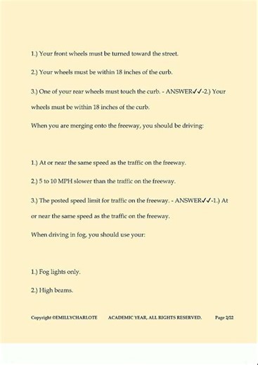 Latest AAA Drivers ED Sample Tests Questions and Answers 100 Pass78 video