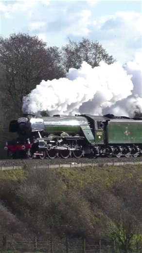 Flying Scotsman hauling the Shakespeare Express on #valentinesday! #shorts #steam #flyingscotsman