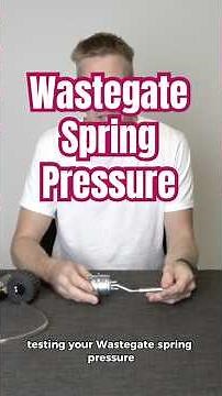 How to measure wastegate spring pressure #wastegate #pressure #speedingnu