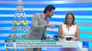 135K views · 21 reactions | E lá no Brasil, o pessoal da RICtv do Balanço Geral e Cidade Alerta de Curitiba, descobrem os memes do Tacacá. Espero que o que levaram para o estúdio sejam de boa procedência, pois não consegui ver eles provando a nossa iguaria. De qualquer modo, espero que venham in loco no nosso país chamado Pará para degustar o Tacacá. #tacacá #joelma #voandopropará #meme #rictv | Orgulho de Ser Paraense | Facebook