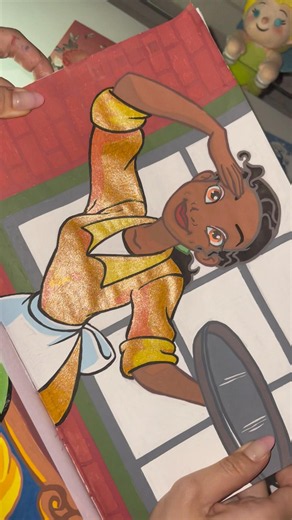 Disney Mystery Coloring Book ✨ Magical Coloring Transformation | Art ASMR | #tiana #satisfying