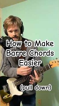 Barre Chord Tips #guitarlesson