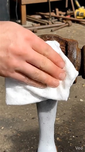 Rust Removal on a Mechanical Crank Arm ⚙️🔥