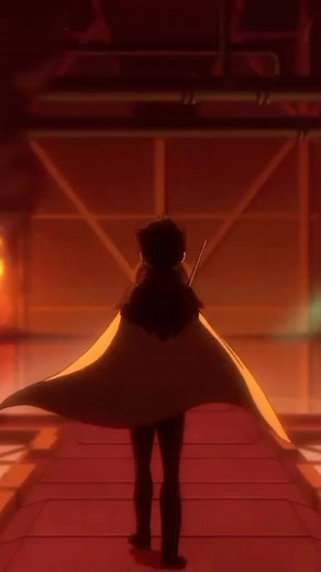 Epic Sword Fight Between Heroic Characters in Animation