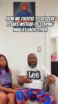 How we choose to resolve issues instead of staying mad at each other#Family #Reality #viralvideo
