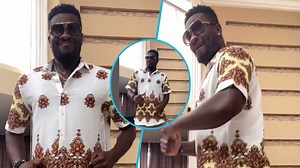 “Energy”: Asamoah Gyan executes dance moves at his home in video, fans gush