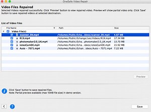 Corrupt video repair mac
