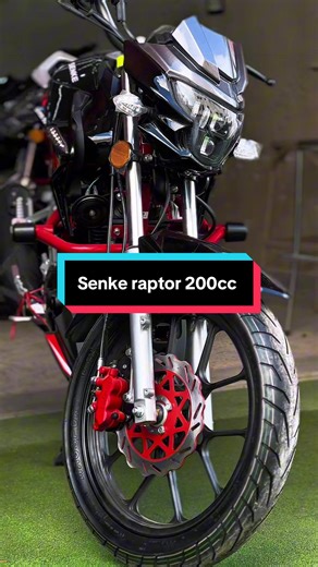 Exploring the Senke Raptor 200cc Motorcycle