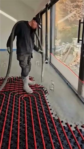 The Heated Floor System 🤯