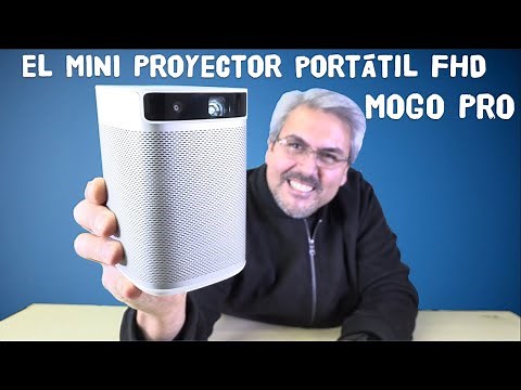 Smart MINI proyector con Android TV 9.0 a FHD, XGIMI Mogo PRO