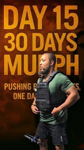 Day 15 of 30 Day Murph Challenge #murph #fitness #fitnessover40