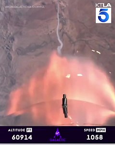 VIDEO: Virgin Galactic’s first space tourists finally take flight: https://trib.al/MQaZUqA | KTLA 5 News