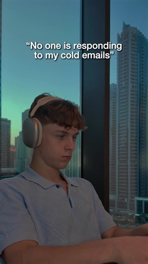 Charlie Barber🌴💻 on Instagram: "Comment “Email” for a full cold email tutorial. Most people don’t have a cold email problem. They have a follow up and structure problem. If no one is responding to your cold emails, it’s usually because: 1. You’re emailing the wrong inbox or guessing the email 2. Your first email sounds like every other pitch in their inbox 3. You give up after 1 or 2 follow ups when replies usually come after 4 to 6 What actually increases response rates: 1. Get the direct bus