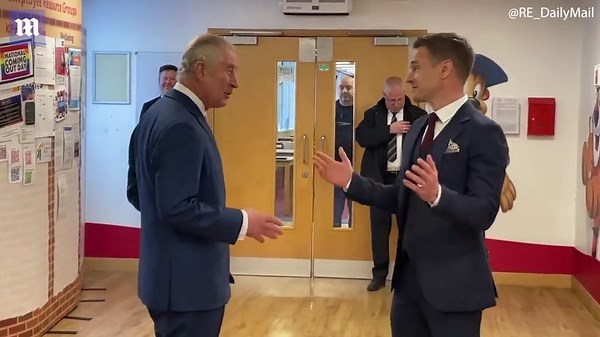 Special K! King Charles makes first trip on royal train for Kellogg's tour