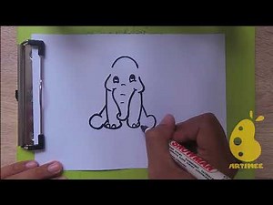 EASY DRAWING !! | How to Draw dumbo Step by Step