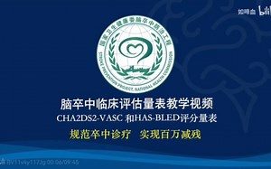 CHA2DS2-VASc和HAS-BLED评分量表