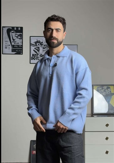 Chunky Knit and Classic Denim Outfit Inspiration