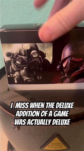 I miss physical content in the gaming industry #gaming #fallout #cool