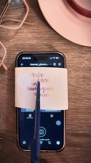 Day 1 of Starting Over: Building My Study & Planner Page from Scratch ✂️🤎