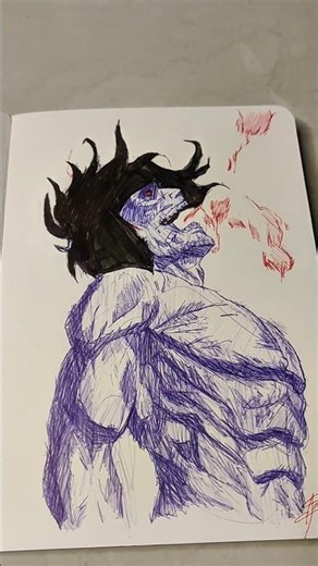 drawing attack titan from aot#art #animeart