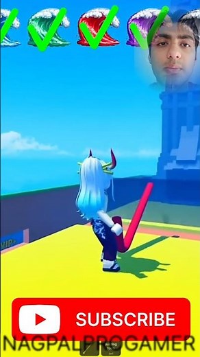 straw 🆚 wave 🌊 🤑🤑 #roblox #games #shorts#nagpalprogamer
