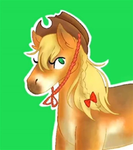 Redesigning Applejack! #mylittlepony #redesign #applejack #smallartist #speedpaint