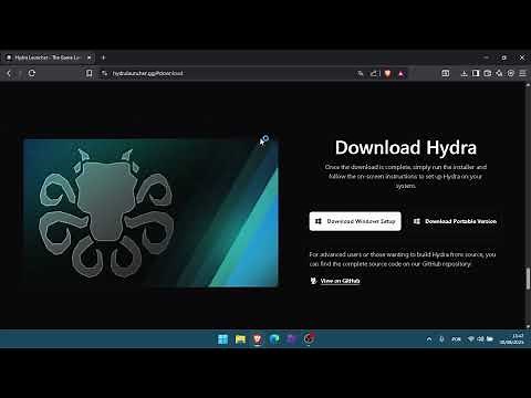 Como abaixar e colocar os links no hydra launcher
