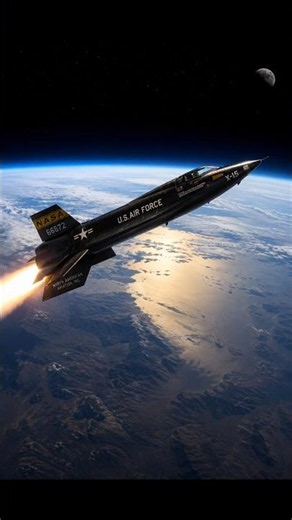 🚀 The Plane That Flew to the Edge of Space #X15 #Space #History