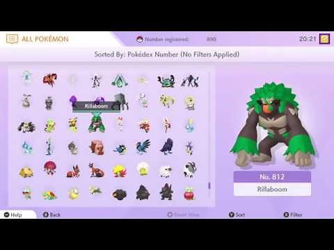Pokemon Home Complete National Dex [890/890]