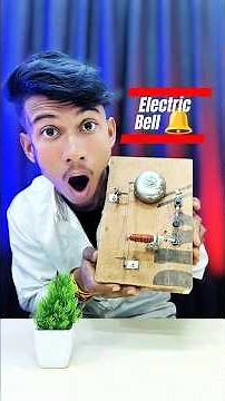 Electro Magnet | Electric Bell Working Model | DIY Electric Bell Science | #experiment #shorts