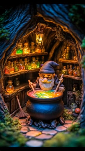 4.5K views · 331 reactions | Whimsical Gnome Hideaways: Enchanted Crafting in a Fantasy Forest! Cre: divine_lifes_ai | Guardian Gnomes | Facebook