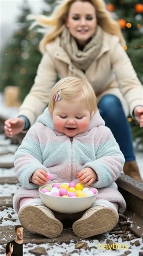 💗 Cute Baby Eating Candy | Mom Comes Fast #baby #cute #love #shorts
