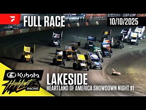 FULL RACE: Kubota High Limit Racing at Lakeside Speedway 10/10/2025