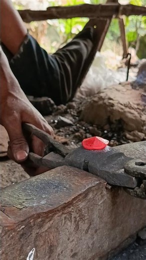 Hand Forged Nails – Traditional Blacksmith Craft 🔥 #Blacksmith #Handmade