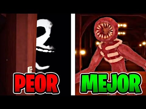 Todos los MONSTRUOS de Doors de PEOR a MEJOR!😱🚪
